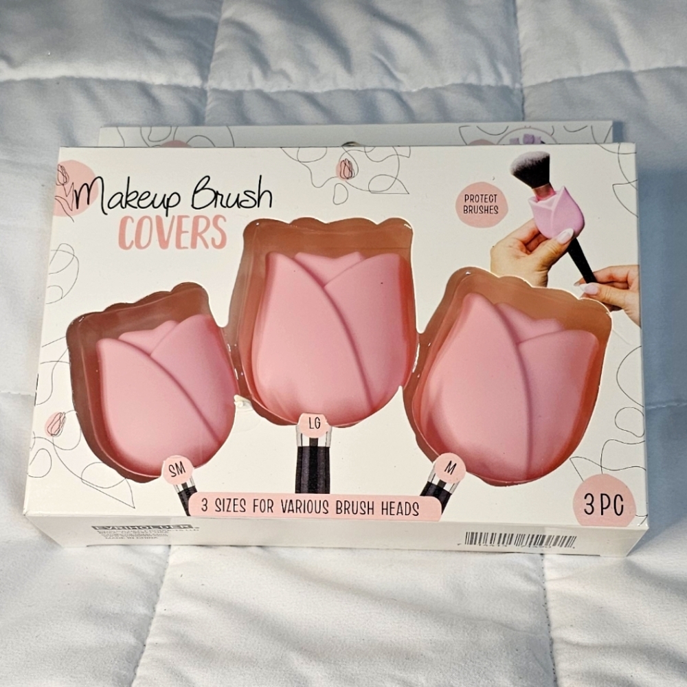 Tulip Shaped Makeup Brush Covers ~ Brand New in Pkg